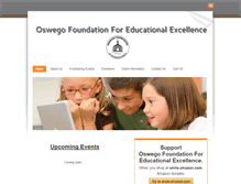 Tablet Screenshot of oswegofoundation.org